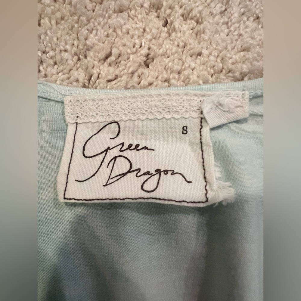 Green Dragon Aqua Breezy Tank Dress Size Small - Picture 3 of 7
